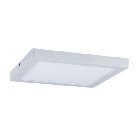 Plafonnier LED Atria - Carré - 24W - Blanc dépoli - Dimmable