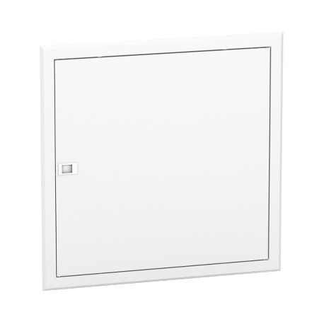 Porte blanche Resi9 pour bac d'encastrement - 2x13 modules - Hauteur 590mm