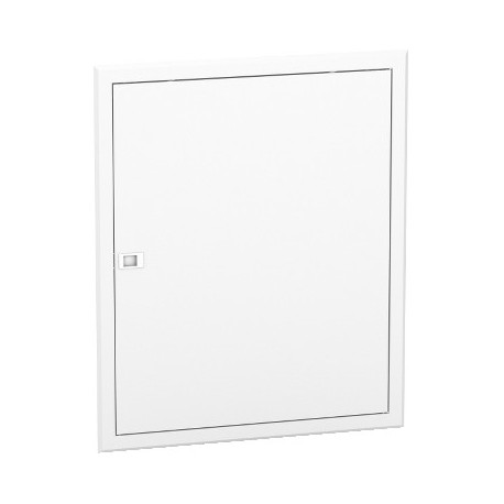 Porte blanche Resi9 pour bac d'encastrement - 2x13 modules - Hauteur 720mm