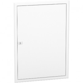 Porte blanche Resi9 pour bac d'encastrement - 2x13 modules - Hauteur 840mm