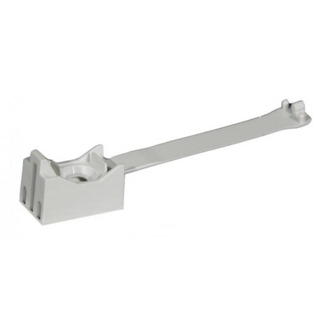 Collier double diamètre Click avec embase pour fixation de tube IRL - Ø20 et 25 mm - Gris