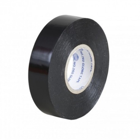 Ruban isolant adhésif Isola - Noir - 20 Mètres x 19 mm