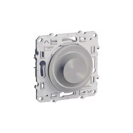 Odace interrupteur variateur - aluminium - Pour LED