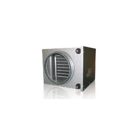 Batterie eau chaude raccord circulaire D160 - Montage horizontal et vertical