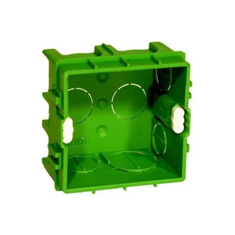 Boîte d'encastrement maçonnerie XL Tradi - 1 Poste - 75 x 75 mm - Profondeur 40 mm