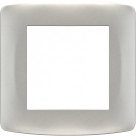 Plaque Esprit - 1 poste - Silver