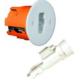Kit d'applique XL Pro DCL Douille E27 - Diamètre 54 mm - Profondeur 40 mm