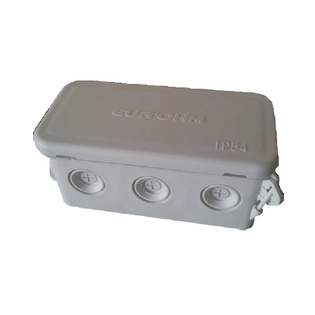 Boîte de dérivation mono-matière pour luminaire - 80 x 40 mm - 8 entrées