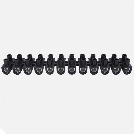 Barrette de connexion à vis en acier - 6mm²