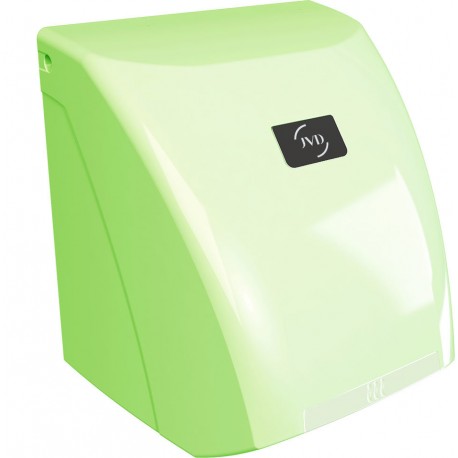 Sèche-mains ZEPHYR automatique - 2100W - 190 m³/h - Vert fluo epoxy