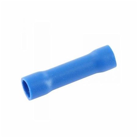 Manchon bout à bout - Section du câbe de 1.5 à 2.5 mm - 27A - Bleu
