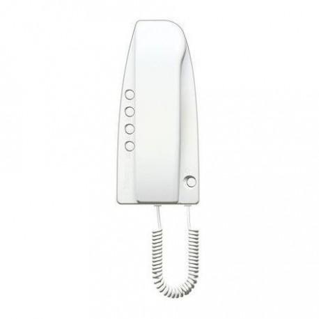 Poste intérieur audio à combiné universel 2 ou 5 fils - Blanc