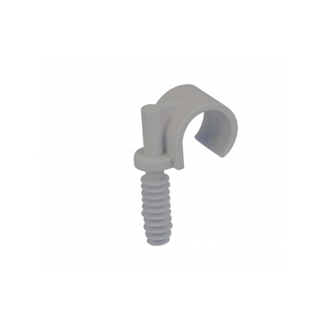 Lot de 200 clips parapluie - Fixation simple - Ø du conduit 20 mm