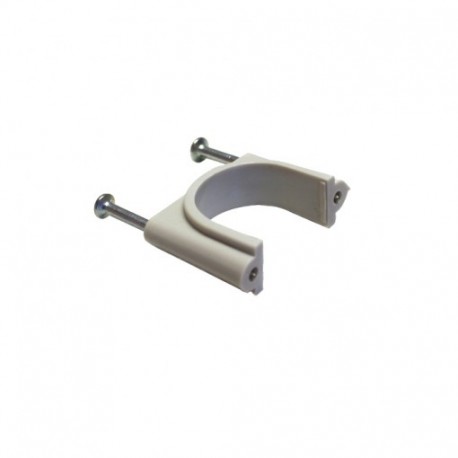 Boite de 25 attaches pontets - 2 pointes - Diamètre 32mm - Longueur de pointe 55 mm
