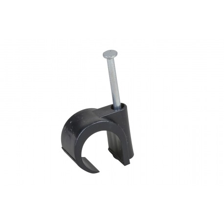 Attache pontet multi-diamètres - Diamètre 16 à 19mm - Longueur de pointe 40 mm - Noir