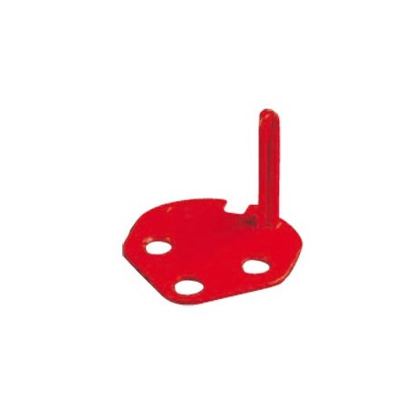 Détrompeur fiche mâle - PGEP - Rouge