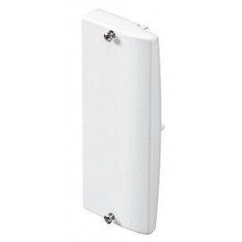 Embout pour goulotte PVC Logix 45 - Blanc