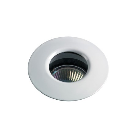 Spot encastré fixe Hidro - Rond - GU5.3 - Max.50W - IP20/65 - Blanc - Sans ampoule - Non dimmable