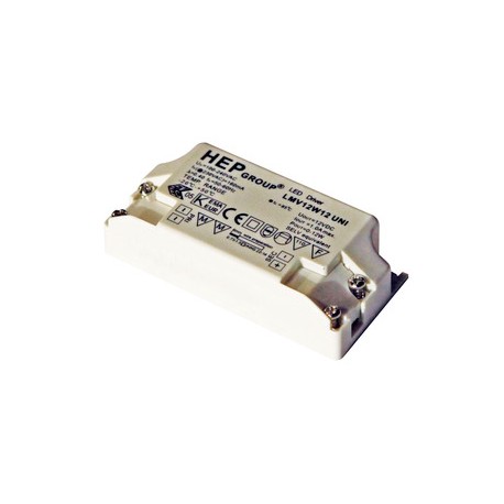 Alimentation pour appareil et lampe LED - 12W - 12V - Non dimmable