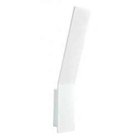 Applique murale Moorea - Blanche - 8W - 3000K - IP20 - Non dimmable - Avec ampoule