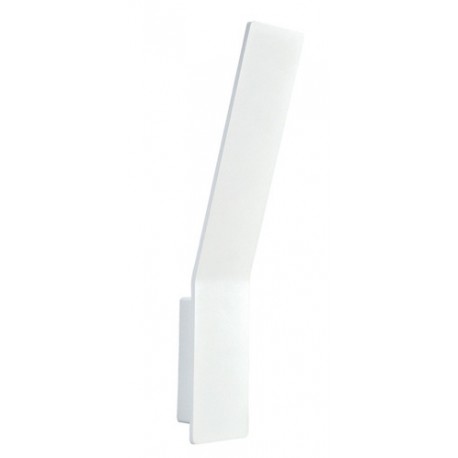 Applique murale Moorea - Blanche - 8W - 3000K - IP20 - Non dimmable - Avec ampoule