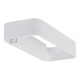 Applique murale Hawaï - Blanche - 8W - 3000K - IP20 - Non dimmable - Avec ampoule