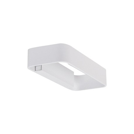 Applique murale Hawaï - Blanche - 8W - 3000K - IP20 - Non dimmable - Avec ampoule