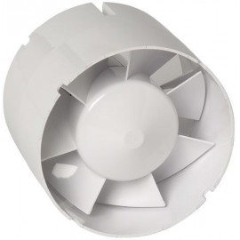Ventilateur de conduit In Line 100 - 5,6W - 75m3/h - 27dB - Gris
