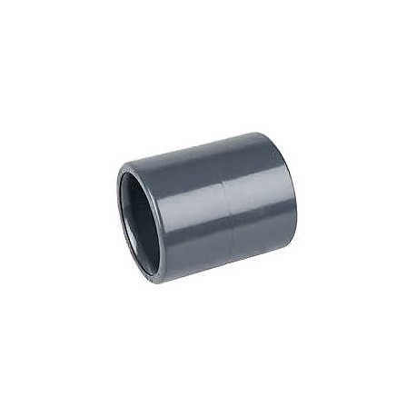 Manchon PVC femelle/femelle - Diamètre 50mm