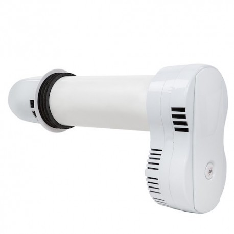 Extracteur Ecoroom 100/430 - 21.9W Max - 25/45m³/h - 22 dB - By pass estival