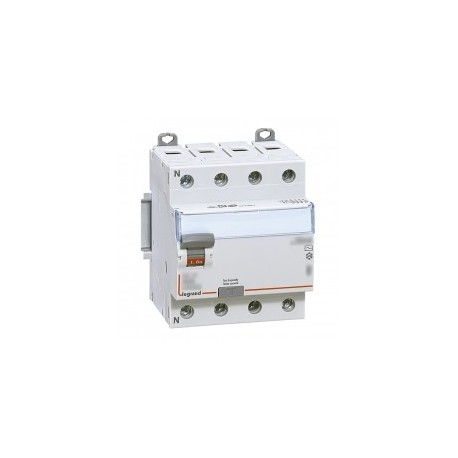 Interrupteur différentiel - 40A - 30mA - Type A - 400V - Vis/Vis - Haut/Bas