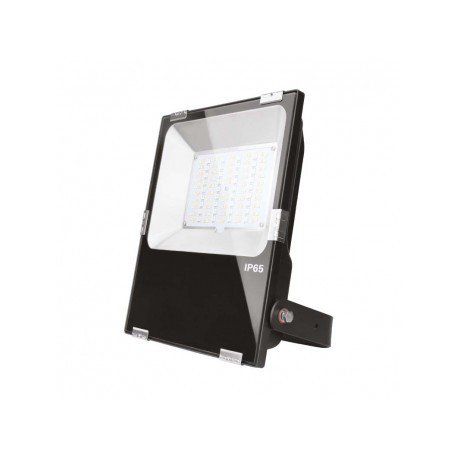 Projecteur extérieur LED - 50W - RGB+Blanc - Noir
