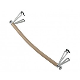 Barre portante galbée pour radiateur Allure et Riviera - 498010 - Longueur 48.5 cm - Brun sable