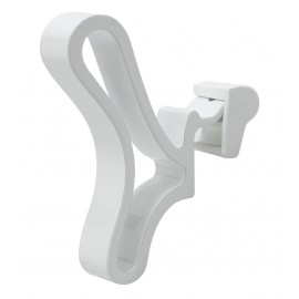 Patère papillon pour radiateur Allure et Riviera - 498050 - Blanc satin