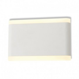 Applique murale blanc - 10W - 3000°K - Non dimmable - Avec ampoule
