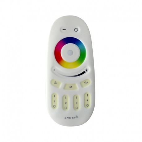 Télécommande 4 zones pour bandeau RGB et RGB + blanc