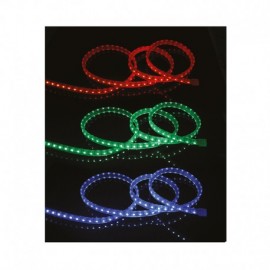 Bobine LED avec télécommande infrarouge - 3m - 8W/M - 230V - RGB - IP65 - Non dimmable