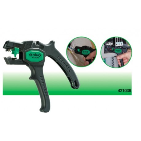 Pince à dénuder auto-ajustable frontale - Capacité Ø 0.2-6 mm2 - Longueur de dénudage 6-15mm