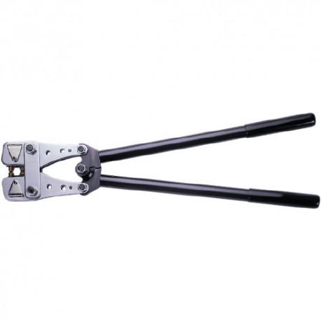 Pince à sertir à barillet pour sertissage hexagonal - Capacité de 6 à 120mm2