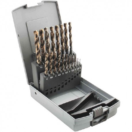 KDO Coffret de 19 forets à métaux JETMAX - 1 à 10mm