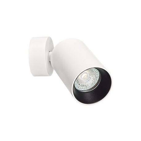 Spot NOLAN 01 sur patère ronde - 4,5W - 3000°K - 405lm - Non dimmable - Blanc