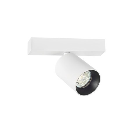 Spot NOLAN B1 sur patère barre - 4,5W - 4000°K - 420lm - Non dimmable - Blanc