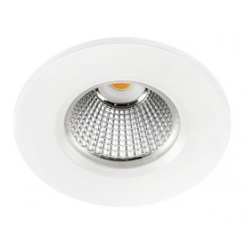 Spot LED encastré DL-ISO - 8W - 3000°K - 770lm - Rond - Lames ressorts - Dimmable - Blanc