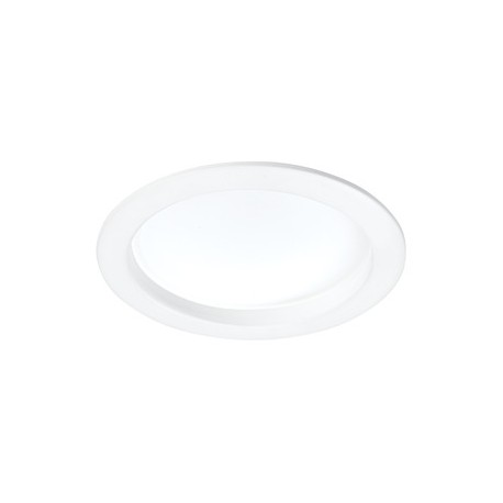 Spot LED encastré P10 - 10W - 3000K - 800lm - Rond - Lames ressorts - Dimmable - Blanc