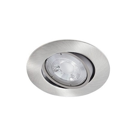 Spot LED encastré MI 6 - 5.5W - 3000K - 450lm - Rond - Lames ressorts - Non dimmable - Nickel