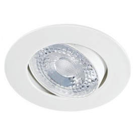 Spot LED encastré K8 - 8W - 3000K - 680lm - Rond - Dimmable - Avec ampoule - Blanc