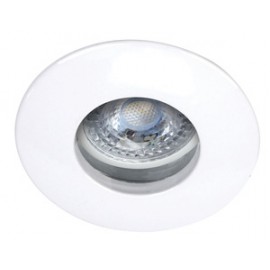 Kit Spot encastré LED Hidro 6E - 6W - 3000K - 400lm - Rond - Non dimmable - Avec ampoule - Blanc