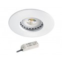 
                                    Kit Spot encastré LED Hidro - 8W - 2700K - 680lm - Rond - Non dimmable - Avec ampoule - Blanc
                                
