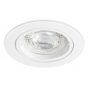 
                                    Kit Spot encastré Speed 50 R 230 LED6 orientable - 6W - 3000K - 480lm - Rond - Non dimmable - Avec ampoule - Blanc
                                