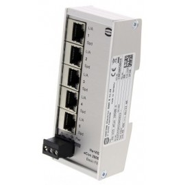 Commutateur Ethernet 5 Ports RJ45 - 10 Mbit/s - 100 Mbit/s  - Montage Rail DIN